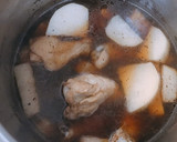 ほろほろ♡手羽元と大根のコーラ煮作り方3写真