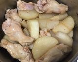 大根と手羽元のこってり煮作り方5写真