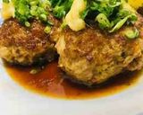 ☆ご飯とみそ汁の時の簡単ハンバーグ♪作り方9写真