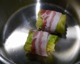 簡単！豚バラちくわチーズ☆ロールキャベツ作り方5写真
