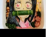 鬼滅の刃★禰豆子キャラ弁作り方16写真