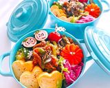 ハートの卵焼き お弁当に♡ バレンタイン作り方17写真