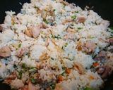 ふわとろ卵の鶏飯オムライス作り方4写真