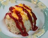 ふわとろ卵の鶏飯オムライス作り方8写真