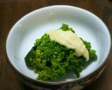 菜の花の辛子マヨネーズ和え!作り方4写真