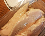 ささみと豆苗の梅和え作り方1写真