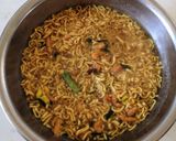簡単☆チキン焼きそば袋麺を使った炒飯作り方5写真