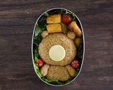キャラ弁　テッド作り方3写真