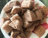 バレンタインにも　しみチョコラスク作り方1写真