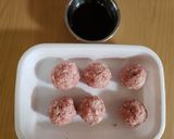 うずらの卵で照り焼きスコッチエッグ作り方2写真
