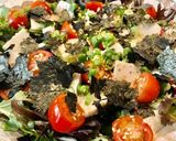 豆腐とワカメサラダ✿薬味たっぷりドレ作り方6写真