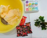 生ミントでチョコミントアイス♥️作り方1写真