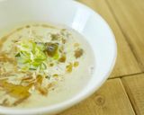 台湾の豆乳スープ鹹豆漿シェントウジャン作り方9写真