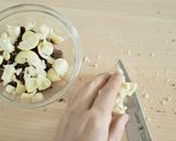 ホットケーキミックスで作るチョコスコーン作り方1写真