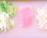 簡単一品♥白菜とえのきの生姜スープ作り方1写真