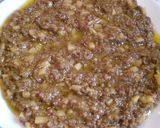 やや辛旨！グリーンキーマカレー入りパン作り方4写真