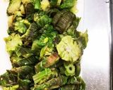 スーパー大麦入りふきのとう味噌作り方3写真