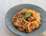 災害非常食✿同時にできる親子丼作り方13写真