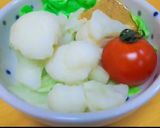 カリフラワーの、ゴマ味噌マヨ和え☆作り方10写真
