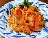 簡単！油を使わない美味しいナポリタン作り方9写真