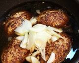 照焼き煮込みハンバーグ作り方5写真