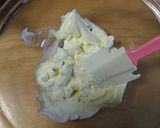ビターチョコでスフレチーズケーキ作り方3写真