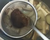 ナスと厚揚げの味噌汁作り方5写真