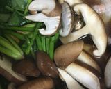 簡単　豚きのこそば作り方3写真