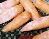 ソーセージとキノコの白ワイン＆バター炒め作り方1写真