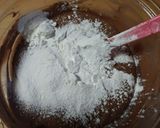 ビターチョコでスフレチーズケーキ作り方8写真