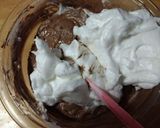 ビターチョコでスフレチーズケーキ作り方10写真