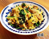 豚肉とほうれん草炒め作り方9写真