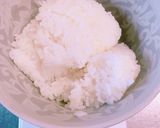 野沢菜、塩昆布、梅ゆかり混ぜご飯おにぎり作り方2写真