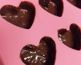 チョコの中からイチゴジャムの生チョコ⁈♡作り方3写真