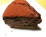 ビターチョコでスフレチーズケーキ作り方18写真