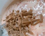 チョコの中からイチゴジャムの生チョコ⁈♡作り方5写真