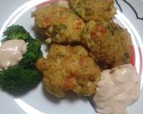カロリーカットの‥「海老・豆腐バーグ」作り方8写真