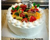 2018 Xmasケーキ★☆作り方2写真