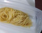 こってり味噌の和風パスタ★お弁当ランチ作り方1写真