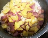 さつまいもの洋風炊き込みご飯作り方5写真