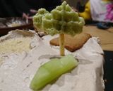 恐竜ケーキ作り方16写真