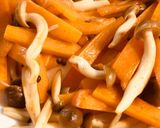 簡単!にんじんとしめじ炒め作り方6写真