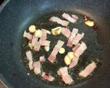 ブロッコリーでペペロンチーノ風焼うどん作り方4写真