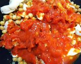 ひよこ豆とささ身のトマト煮込み作り方4写真