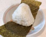自家製ひき肉入りなめ茸のおにぎり作り方4写真