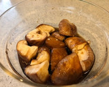 塩蒸しごぼうと椎茸の炒め煮作り方3写真