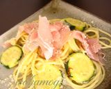 ☆ズッキーニ＆生ハム＆チーズ美味パスタ☆作り方5写真
