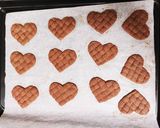 編み込みハートの生チョコサンドクッキー作り方9写真