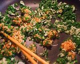 香りがスタミナ★にらの納豆チャーハン作り方4写真