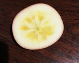林檎のスターカット作り方1写真